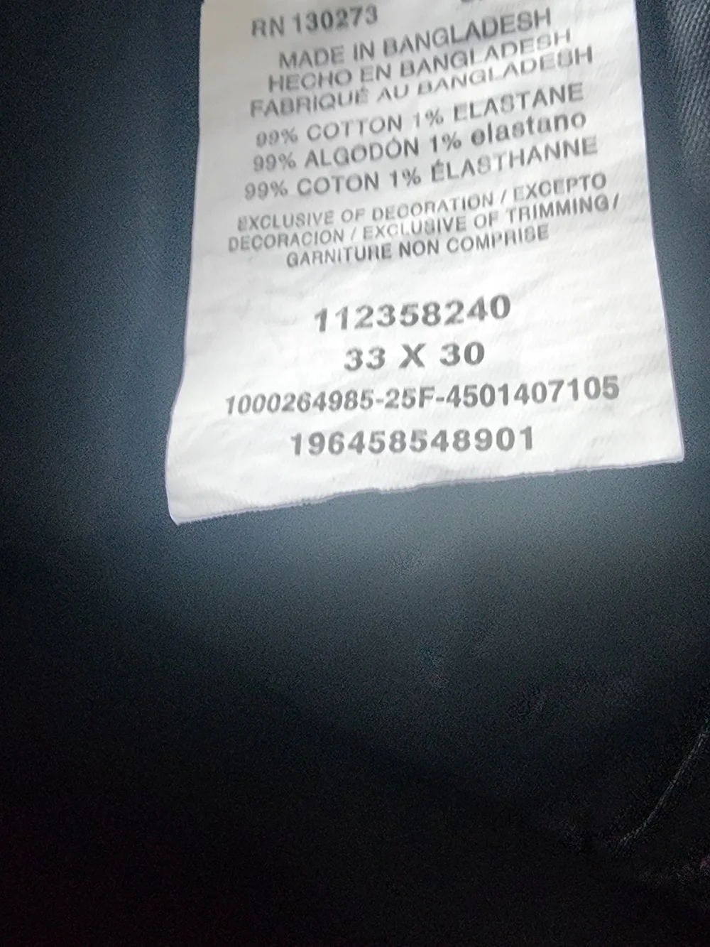 Wrangler Slim Straight Men's Jeans - Black - Picture 3 of 6